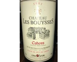 chateau les bouysses - Château Les Bouysses - 2000 - Rouge