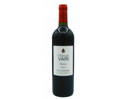 Côtes de Bergerac rouge Réserve - Château Vari - 2014 - Rouge