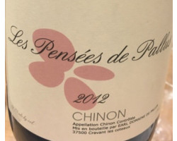 Les Pensées de Pallus - Domaine de Pallus - 2016 - Rouge