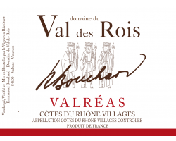 Valréas Signature - Domaine du Val des Rois - 2019 - Rouge