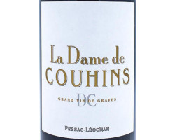 La Dame de Couhins - Château Couhins - 2016 - Rouge