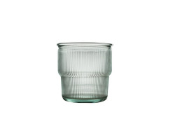 Verre Striés Empilable lot De 6 - Vidrios san miguel -  - 