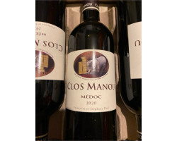 Clos Manou - Vignoble Clos Manou - 2020 - Rouge