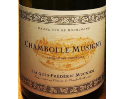 Chambolle-Musigny - Domaine Jacques-Frédéric Mugnier - 2013 - Rouge