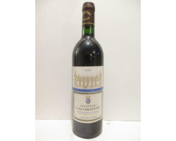 Premières Côtes De Bordeaux - Château Lagarosse - 1990 - Rouge