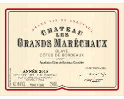 Château Les Grands Maréchaux - Château Les Grands Maréchaux - 2018 - Rouge