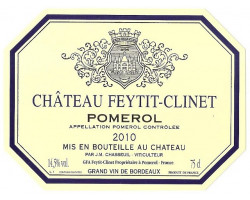 Château Feytit Clinet - Château Feytit Clinet - 2010 - Rouge