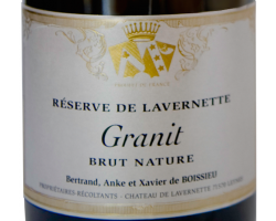 Granit - Brut Nature - Château de Lavernette - Non millésimé - Effervescent