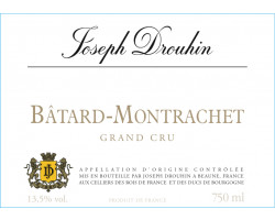 Bâtard-Montrachet Grand Cru - Maison Joseph Drouhin - 2019 - Blanc