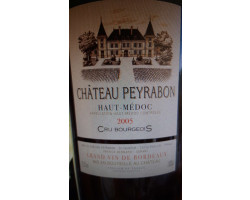 Château Peyrabon - Château Peyrabon - 2005 - Rouge