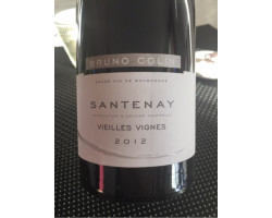 Santenay Vieilles Vignes - Domaine Bruno Colin - 2020 - Rouge