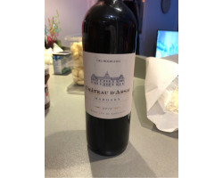 Château d'Arsac - Château D'Arsac - 2012 - Rouge