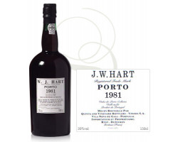 Porto J.W. Hart Millésimé - J.W. Hart - 1981 - Rouge