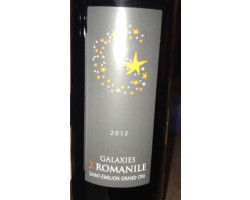 Galaxies 2 Romanile - Clos Romanile - 2021 - Rouge