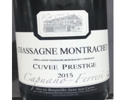 Chassagne Montrachet Prestige - Domaine Capuano Ferreri et Fils - 2021 - Blanc