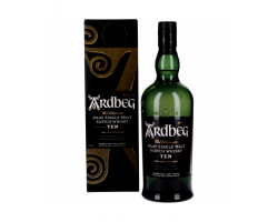 Ardbeg Islay Scotch Whisky 10 Ans + Etui - Ardbeg - Non millésimé - 
