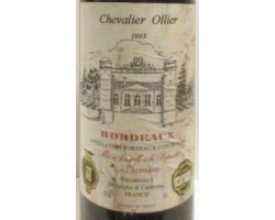 Bordeaux - Chevalier Ollier - 1993 - Rouge