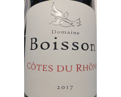 Côtes du Rhône - Domaine Boisson - 2021 - Rouge