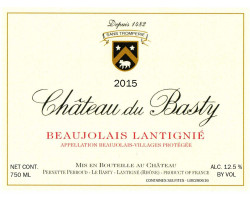 Beaujolais Lantignié Blanc - Château Du Basty - 2015 - Blanc
