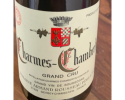 Charmes-Chambertin Grand Cru - Armand Rousseau Père & Fils - 2019 - Rouge