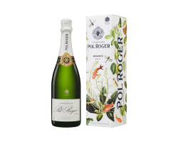 Pol Roger Brut Réserve Estuchado - Champagne Pol Roger - Non millésimé - Effervescent