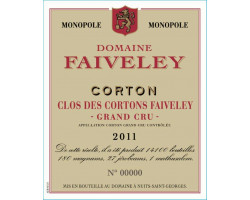 Clos Des Cortons - Domaine Faiveley - 2003 - Rouge