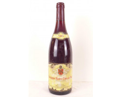 Bourgogne Hautes Côtes de Nuits - Robert Bissey - 2004 - Rouge