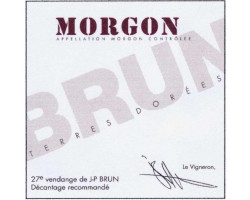 Morgon - Jean-Paul Brun - 2021 - Rouge
