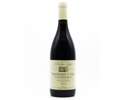 Santenay Premier Cru Clos Rousseau Vieilles Vignes - Domaine Bachey-Legros - 2020 - Rouge