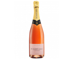 Le Rosé Premier Cru - Champagne de Saint-Gall - Non millésimé - Effervescent