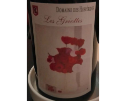 Les Griottes - Domaine des Hespérides - 2012 - Rouge