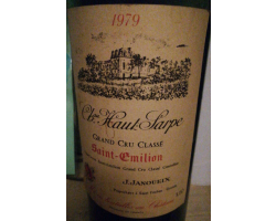 Chateau Haut Sarpe Saint Emilion Grand Cru - Joseph Janoueix - 1979 - Rouge