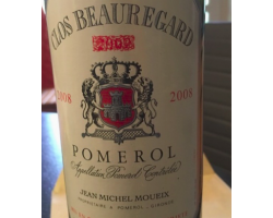 Clos Beauregard Pomerol - Clos Beauregard - 2019 - Rouge