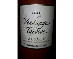 Gewurztraminer Vendange Tardive - Cave de Turckheim - 1997 - Blanc