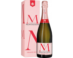 Grande Rosé Brut + Etui - Champagne Montaudon - Non millésimé - Effervescent