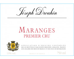 Maranges Premier Cru - Maison Joseph Drouhin - 2020 - Rouge