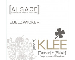 Edelzwicker - Albert Klee - 2022 - Blanc