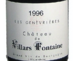 Les Genévrières - Château Villars-Fontaine - 2005 - Rouge