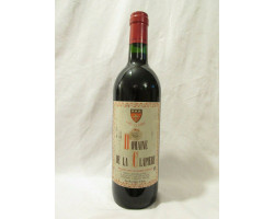 Domaine De La Clapière - DOMAINE DE LA CLAPIERE - 1996 - Rouge