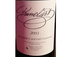 Prunelart - Robert & Bernard Plageoles - 2017 - Rouge