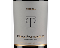 Casas Patronales Carménère - Casas Patronales - 2020 - Rouge
