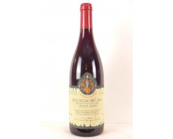 Pinot Noir - Tastevinage - Louis Chavy - 2006 - Rouge