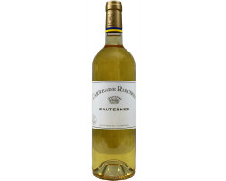 Carmes De Rieussec 1er Cru Classé Sauternes - Domaines Barons de Rothschild - Château Rieussec - 2019 - Blanc