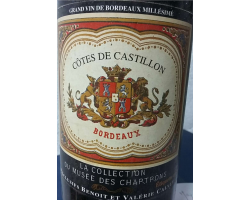 Hêtre-Côtes de Castillon - CALVET - 2019 - Rouge