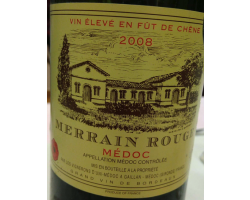 Merrain Rouge - Vignerons d'Uni-Médoc - 2008 - Rouge