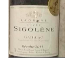 Cuvée Sigolène - Terroir de Lagrave - 2020 - Rouge