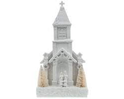 Eglise De Noël Choristes 36 Cm - Lou de Castellane -  - 