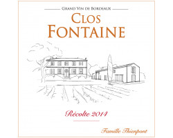 Château Clos Fontaine - Terroir de Crus - 2018 - Rouge