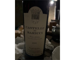 Castellu di Baricci - Castellu di Baricci - 2020 - Rouge