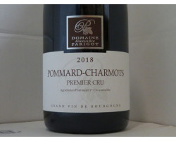 Pommard-Charmots 1er Cru - Domaine Parigot & Richard - 2018 - Rouge